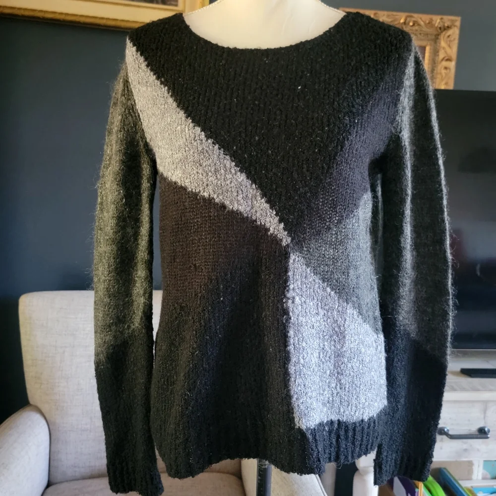 Alice +‎ Olivia Colorblock Pullover Sweater Size Small